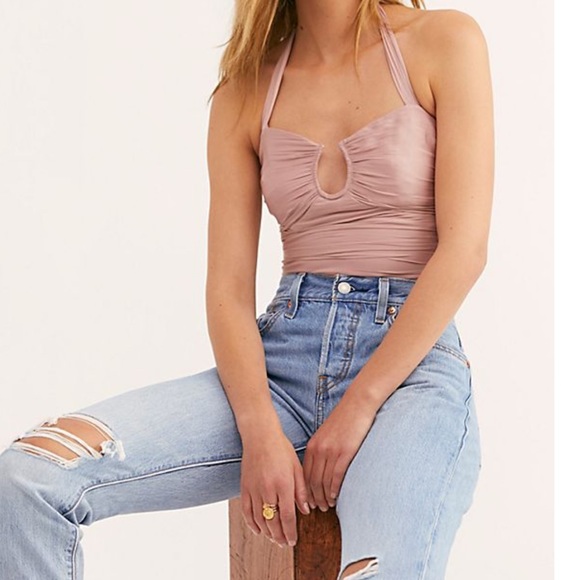 Free People top (Lilac) - Picture 1 of 4
